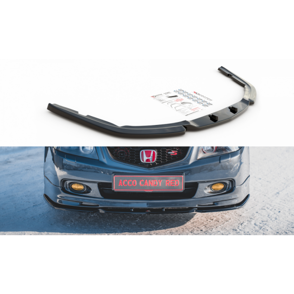 Honda Accord Mk7 Type-S - spoiler pod přední nárazník ver.3, Maxton design