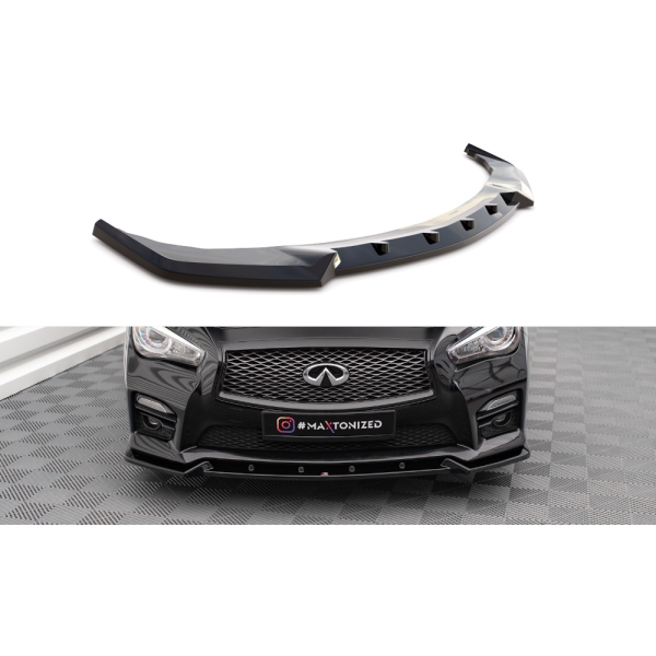 Infiniti Q50 S Mk1, spoiler pod přední nárazník ver.2, Maxton Design