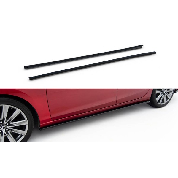 Mazda 6 Mk3 FL Sedan, difuzory pod boční prahy ver.2, Maxton Design