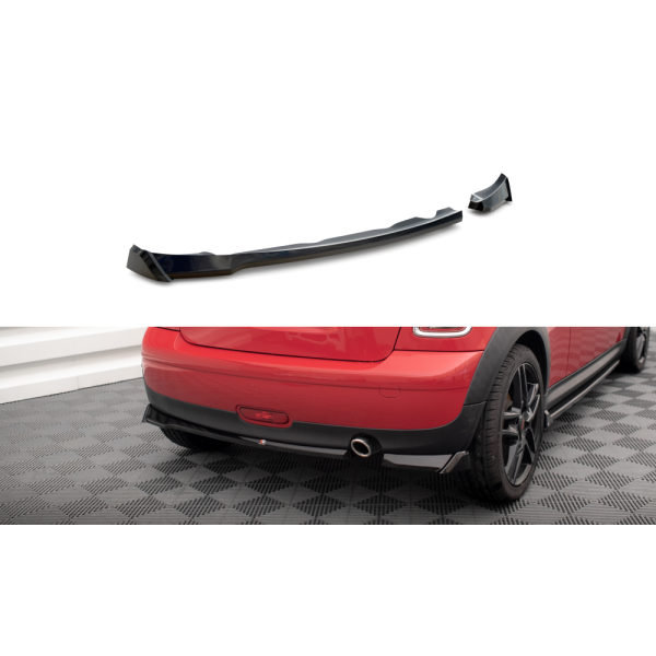 Mini One R56, boční difuzory pod zadní nárazník, Maxton design