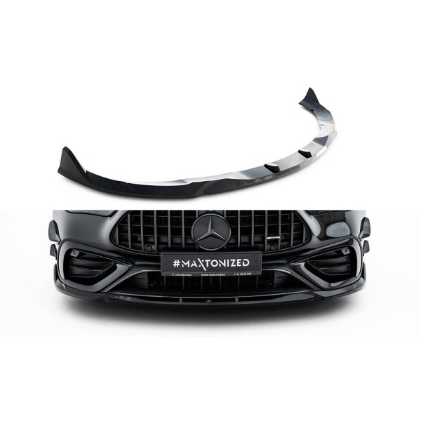 Mercedes CLE C236 53 AMG, spoiler pod přední nárazník v.2, Maxton design