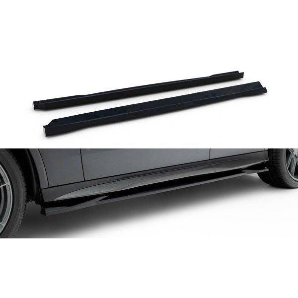Mercedes GLC SUV/X254 /43 AMG, difuzory pod boční prahy, Maxton design