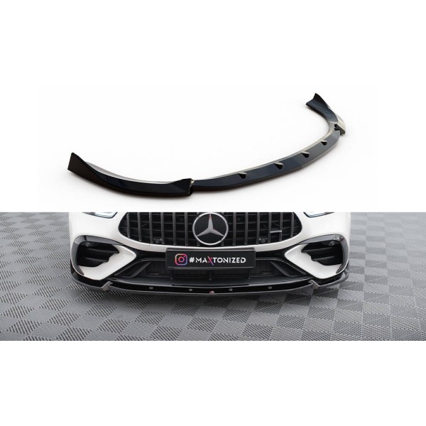 Mercedes AMG GT 4 -Door Coupe GT 43 - V8 Styling Package, spoiler pod přední nárazník ver.2, Maxton Design