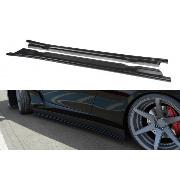 Maxton Design difuzory pod boční prahy pro Nissan GT-R