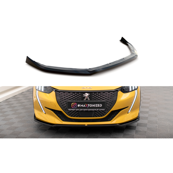 Peugeot 208 GT Mk2, spoiler pod přední nárazník ver.2, Maxton design