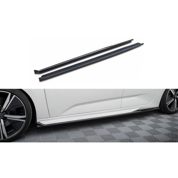 Peugeot 308 GT Mk3 SW, difuzory pod boční prahy, Maxton design
