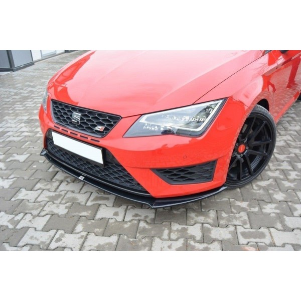 Seat Leon Cupra Mk3, spoiler pod přední nárazník, Maxton design