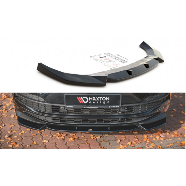 Škoda Karoq Sportline 2017-2021 Spoiler pod přední nárazník V1 Maxton Design