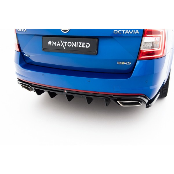Škoda Octavia III RS včetně facelift (sedan/kombi) zadní difuzor V2 pro diesel