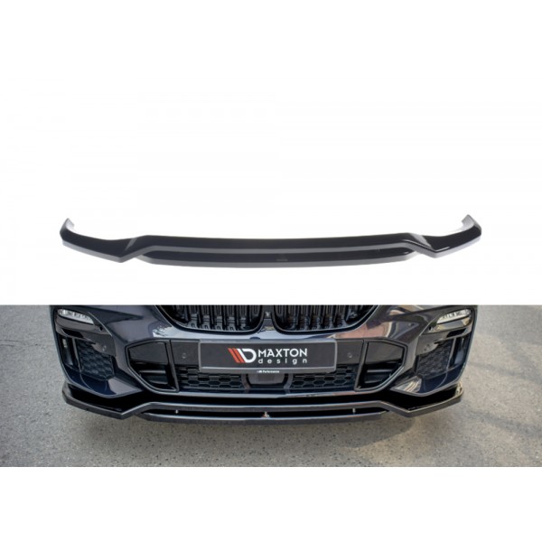 BMW X5 G05 M-packet, spoiler pod přední nárazník, Maxton Design