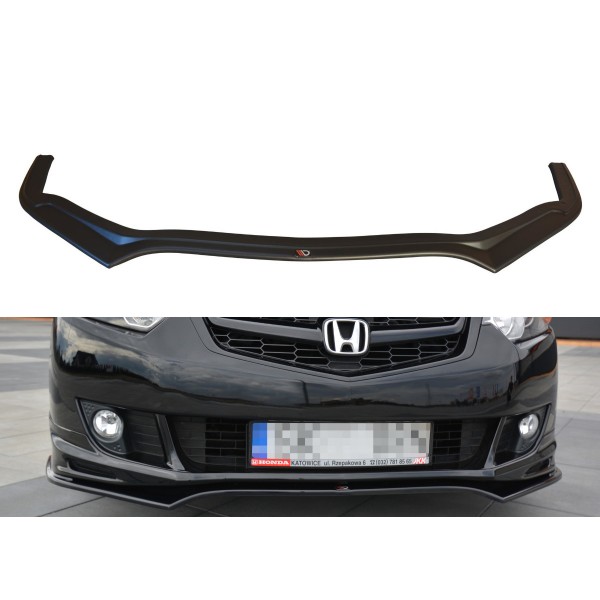 Maxton Design splitter pod originální přední nárazník Honda Accord VIII Type-S (CU-Series) sedan předfacelift (2009-2011)