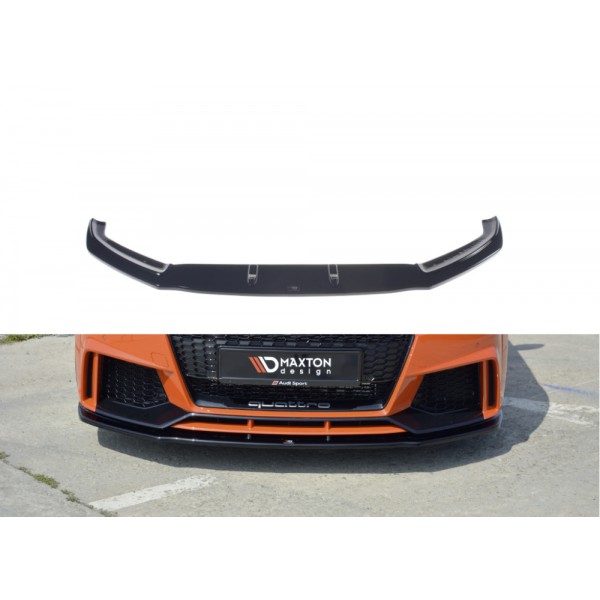 Maxton Design splitter V.1 pod originální přední nárazník Audi TT RS (8S) 2016-