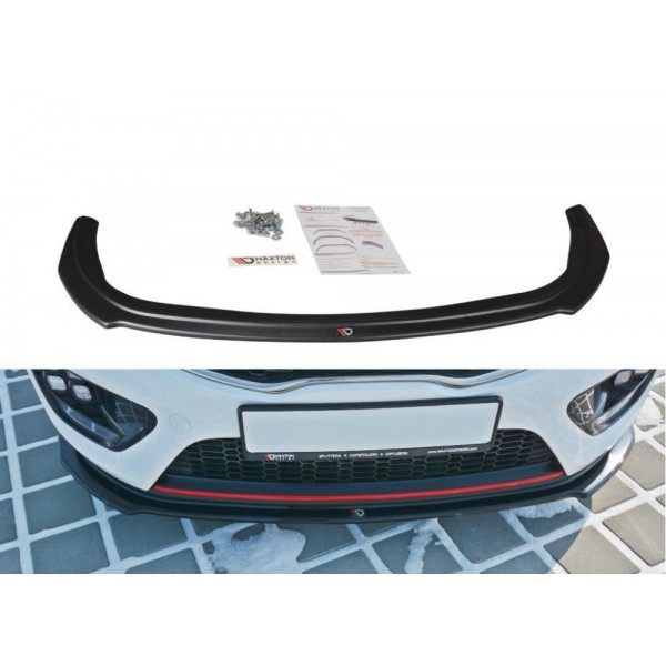 Maxton Design splitter V.1 pod originální přední nárazník Kia Ceed/Pro Ceed GT II (2013-2018)