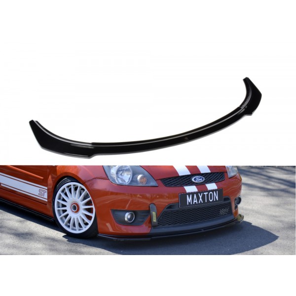 Maxton Design splitter V.2 pod originální přední nárazník Ford Fiesta VI ST (2004-2008)