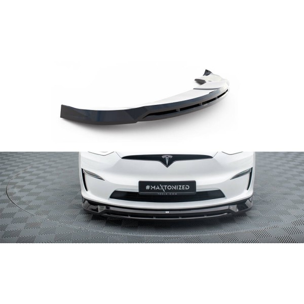 Tesla Model X Mk1 Facelift, spoiler pod přední nárazník, Maxton Design