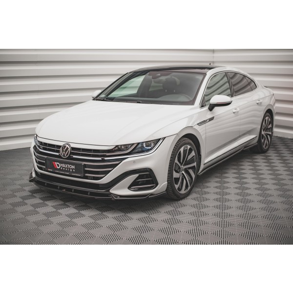 Volkswagen Arteon R-Line Facelift, spoiler pod přední nárazník v.1, Maxton Design