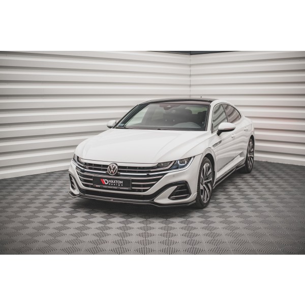 Volkswagen Arteon R-Line Facelift, spoiler pod přední nárazník v.3, Maxton Design