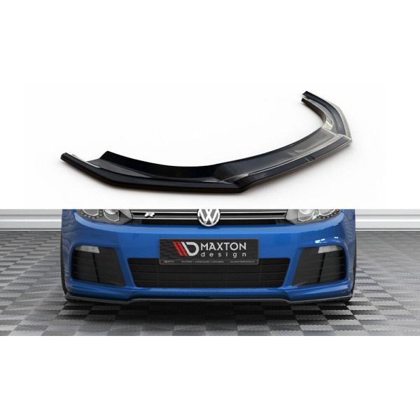 Volkswagen Golf R Mk6, spoiler pod přední nárazník ver.2, Maxton Design