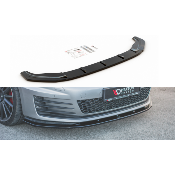 Volkswagen Golf GTI Mk7, spoiler pod přední nárazník ver.1, Maxton design