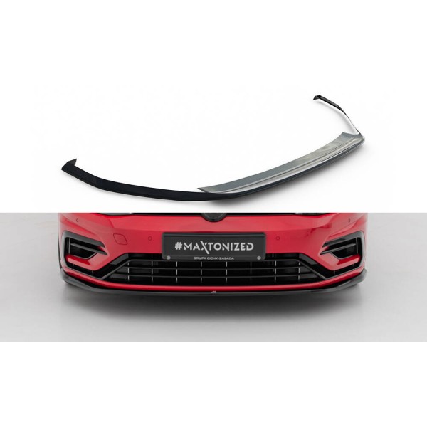 Volkswagen Golf Mk7 R Facelift, spoiler pod přední nárazník ver. 7, Maxton design