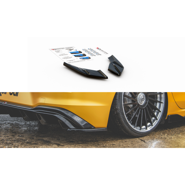 Volkswagen Golf Mk8, boční difuzory pod zadní nárazník, Maxton design