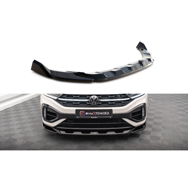 Volkswagen T-roc R Mk1 FL / T-Roc R-Line Mk1 FL, spoiler pod přední nárazník ver.2, Maxton Design