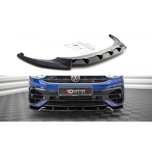 Volkswagen Tiguan R Mk2 Facelift, spoiler pod přední nárazník ver.2 , Maxton design