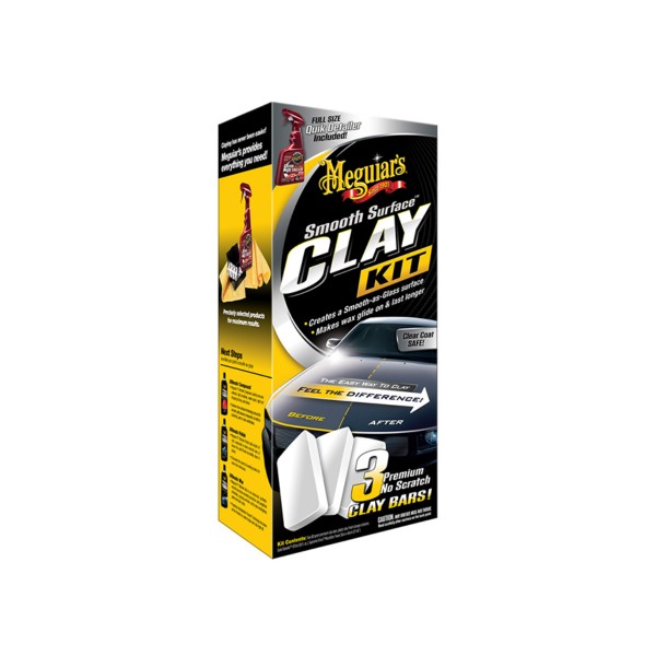 Meguiar's Smooth Surface Clay Kit - sada pro dekontaminaci laku