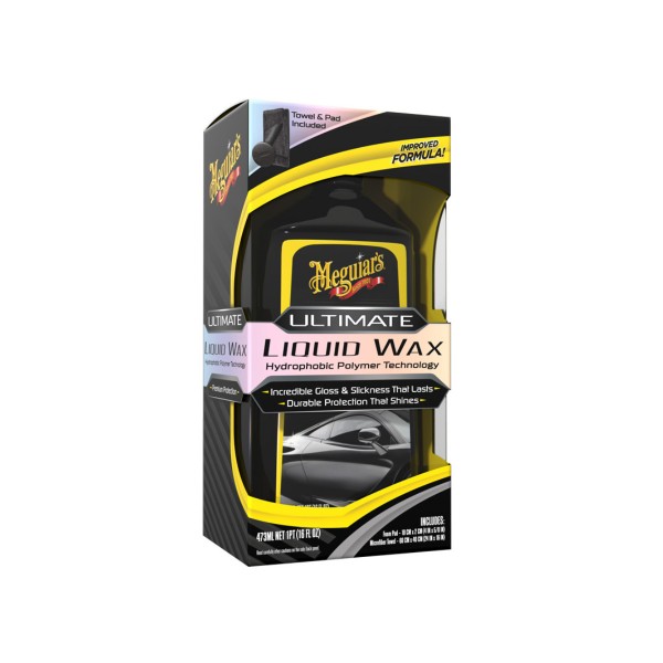 Meguiar's Ultimate Liquid Wax - špičkový tekutý vosk na bázi syntetických polymerů, 473 ml