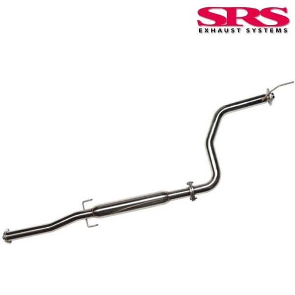 Honda CRX 1987-1993 1.6i DOHC (D16A9/Z5 - ED9) Středová část výfuku nerezová ocel  SRS exhaust systems