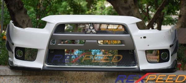 Mitsubishi Lancer Evo X - Přední spoiler z Carbonu od REXPEED !
