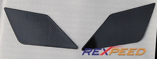 Mitsubishi Lancer Evo X - Dekory křídla z Carbonu od REXPEED !