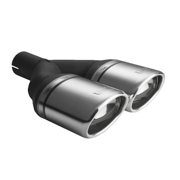 ULTER SPORT univerzální dvoukoncovka výfuku oválná 120×80 s délkou 250