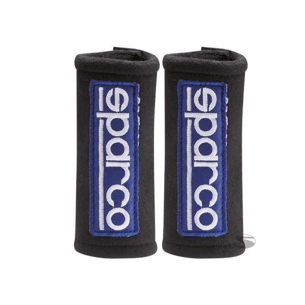 Návleky Sparco MINI na pásy, barva: černá
