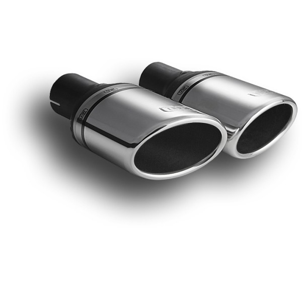 ULTER SPORT univerzální koncovka výfuku oválná 95×65 s délkou 120 mm LEVÁ