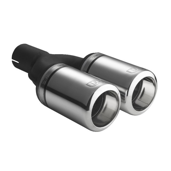 ULTER SPORT univerzální dvoukoncovka výfuku kulatá Ø80 s délkou 200 mm