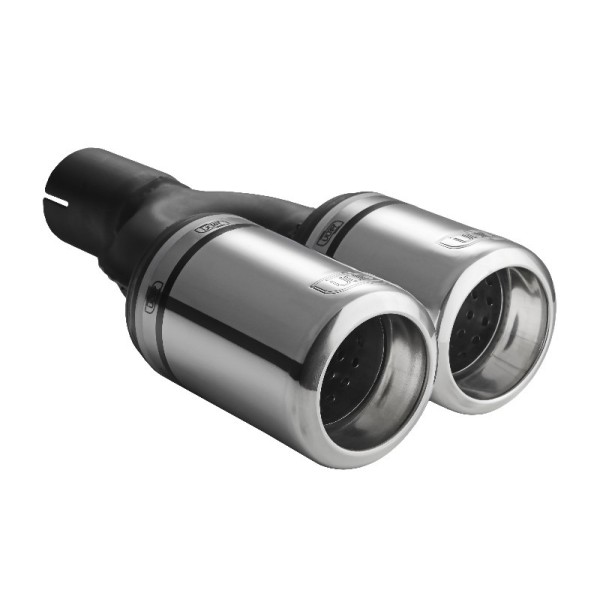 ULTER SPORT univerzální dvoukoncovka výfuku kulatá Ø80 s délkou 200 mm/180