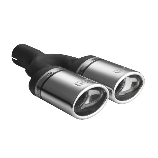 ULTER SPORT univerzální dvoukoncovka výfuku oválná 95×65 s délkou 160