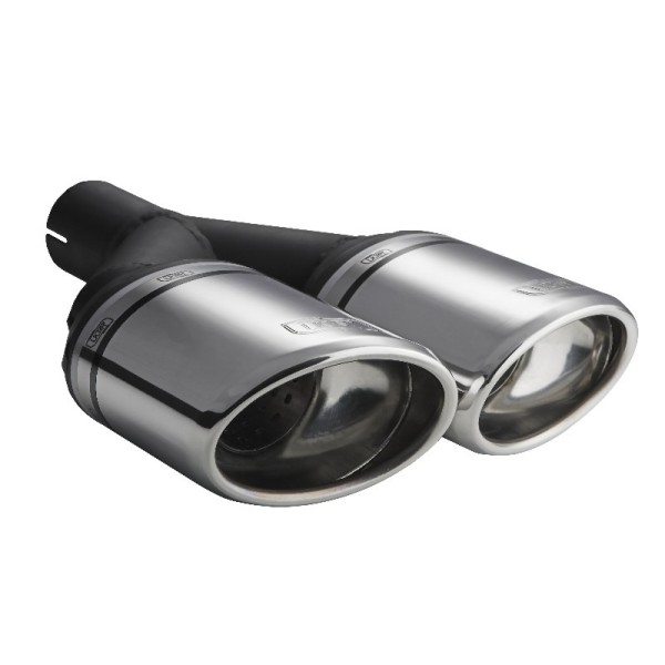 ULTER SPORT univerzální dvoukoncovka výfuku oválná 120×80 s délkou 250