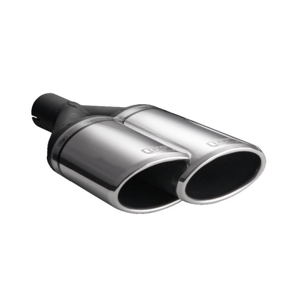 ULTER SPORT univerzální dvoukoncovka výfuku oválná 220×80 s délkou 220 mm