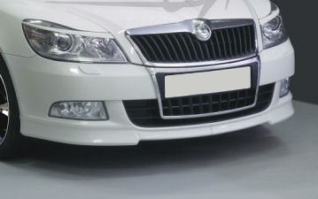 Škoda Octavia II - Chrom rámeček SPZ