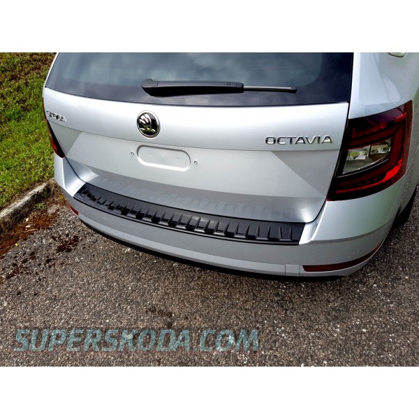 Škoda Octavia III Combi Facelift - ochranný panel zadního nárazníku  GLOSSY BLACK