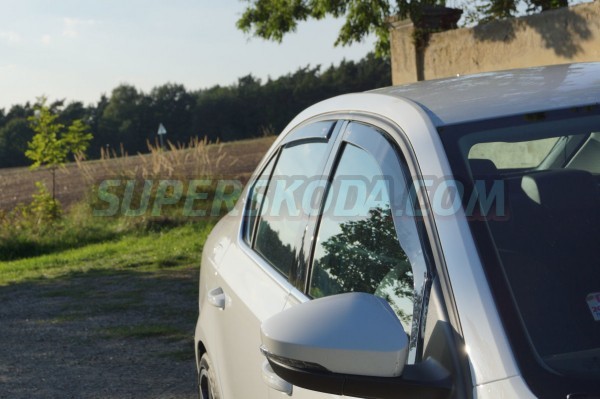 Škoda Octavia III sedan - Přední a zadní ofuky oken