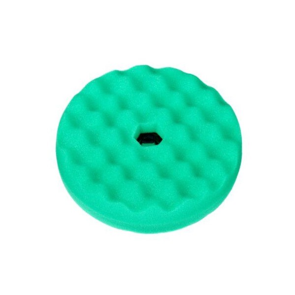 Oboustranný lešticí molitan 3M, vroubkovaný, zelený, 150 mm