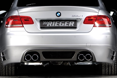 BMW E92 COUPÉ /řada3/ - Spoiler pod zadní nárazník 335i Carbon-Look