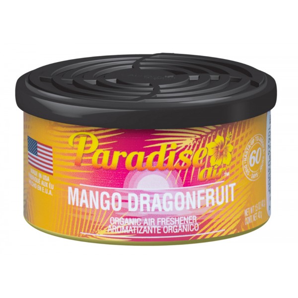 Osvěžovač vzduchu Paradise Air Organic Air Freshener, vůně Mango & dragonfruit