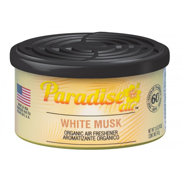 Osvěžovač vzduchu Paradise Air Organic Air Freshener, vůně White Musk
