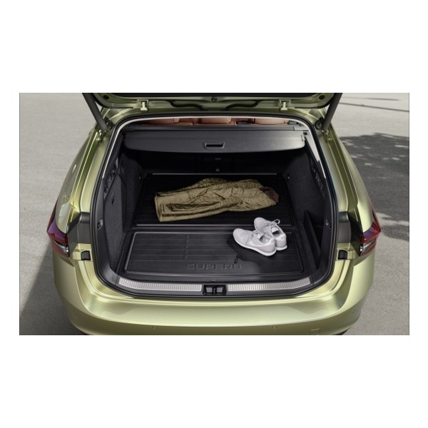 Škoda Superb IV Combi - Oboustranný koberec do kufru