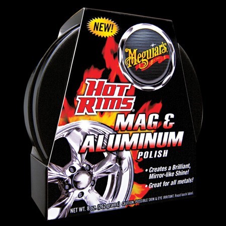 Leštěnka alu kol -Meguiars Hot Rims Mag & Aluminum Polish - 236 ml