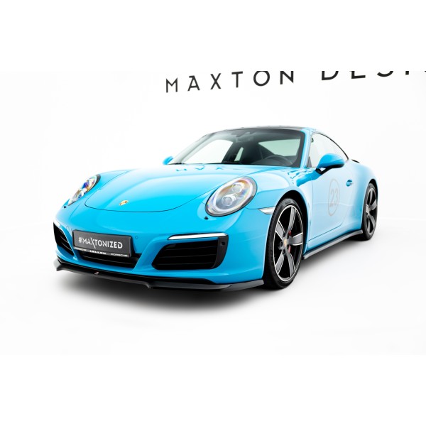 Porsche 911 991 Carrera Facelift, spoiler pod přední nárazník ver.1, Maxton design